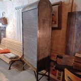 Riveted steel furniture