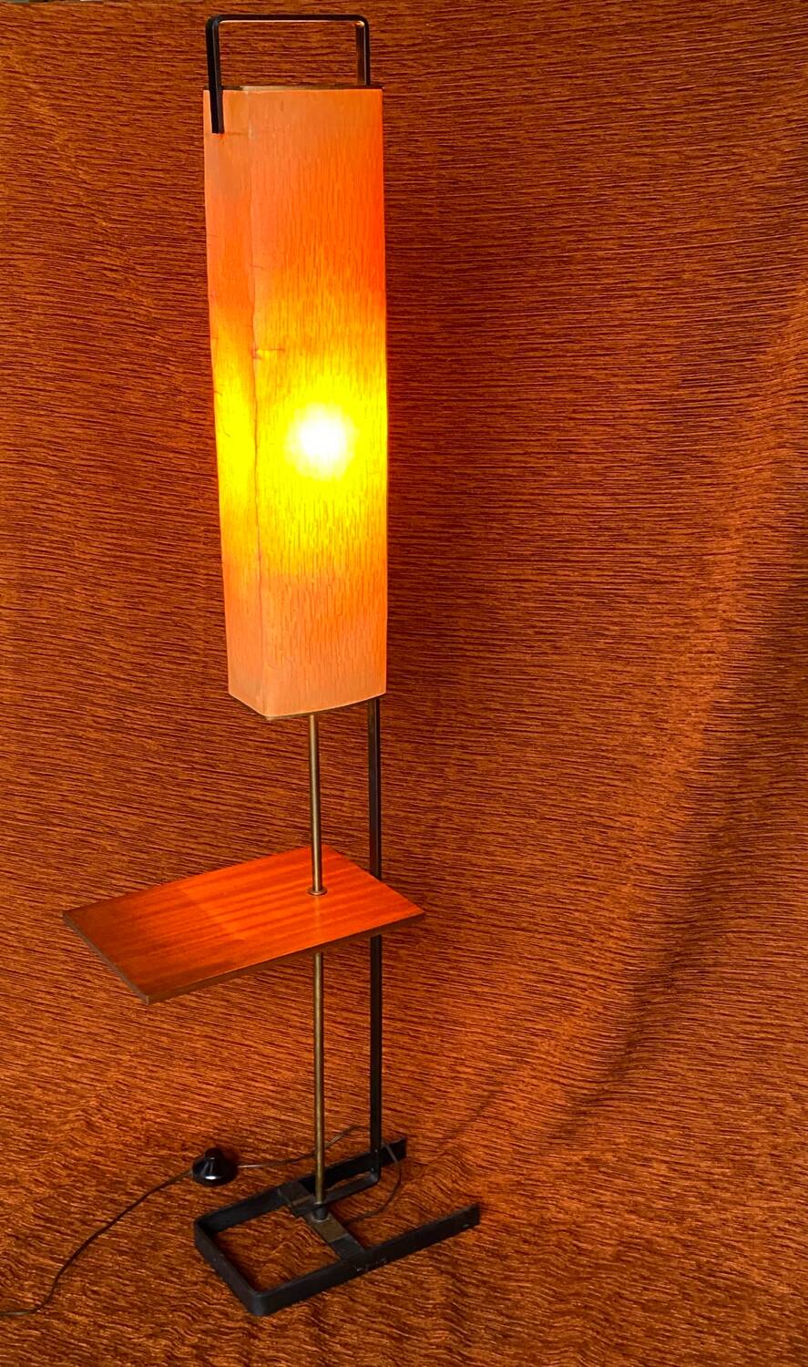 Vintage floor lamp 1950 maison arlus