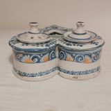 Old ceramic inkwell from Vallauris.