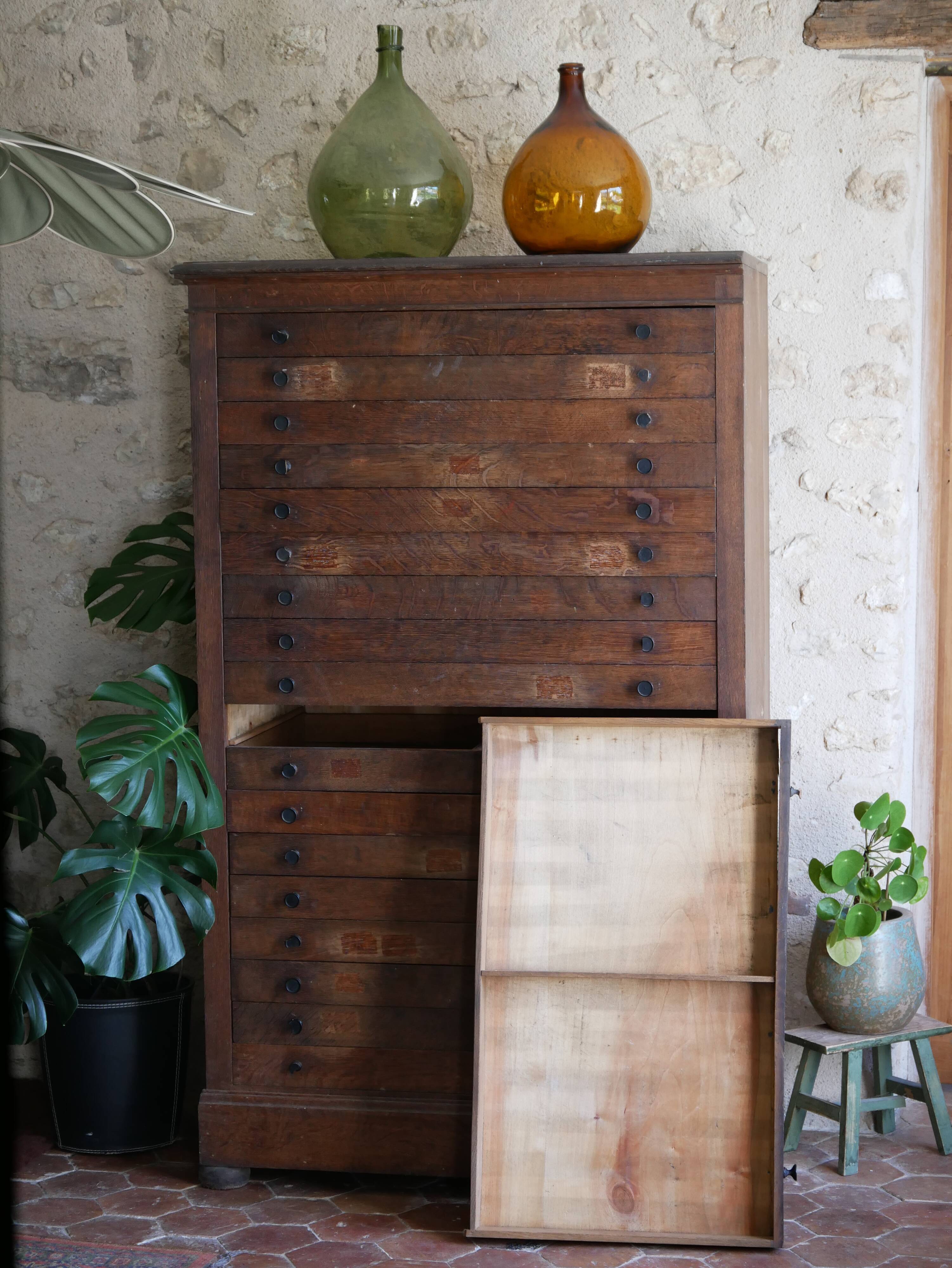 Furniture of trade type printer