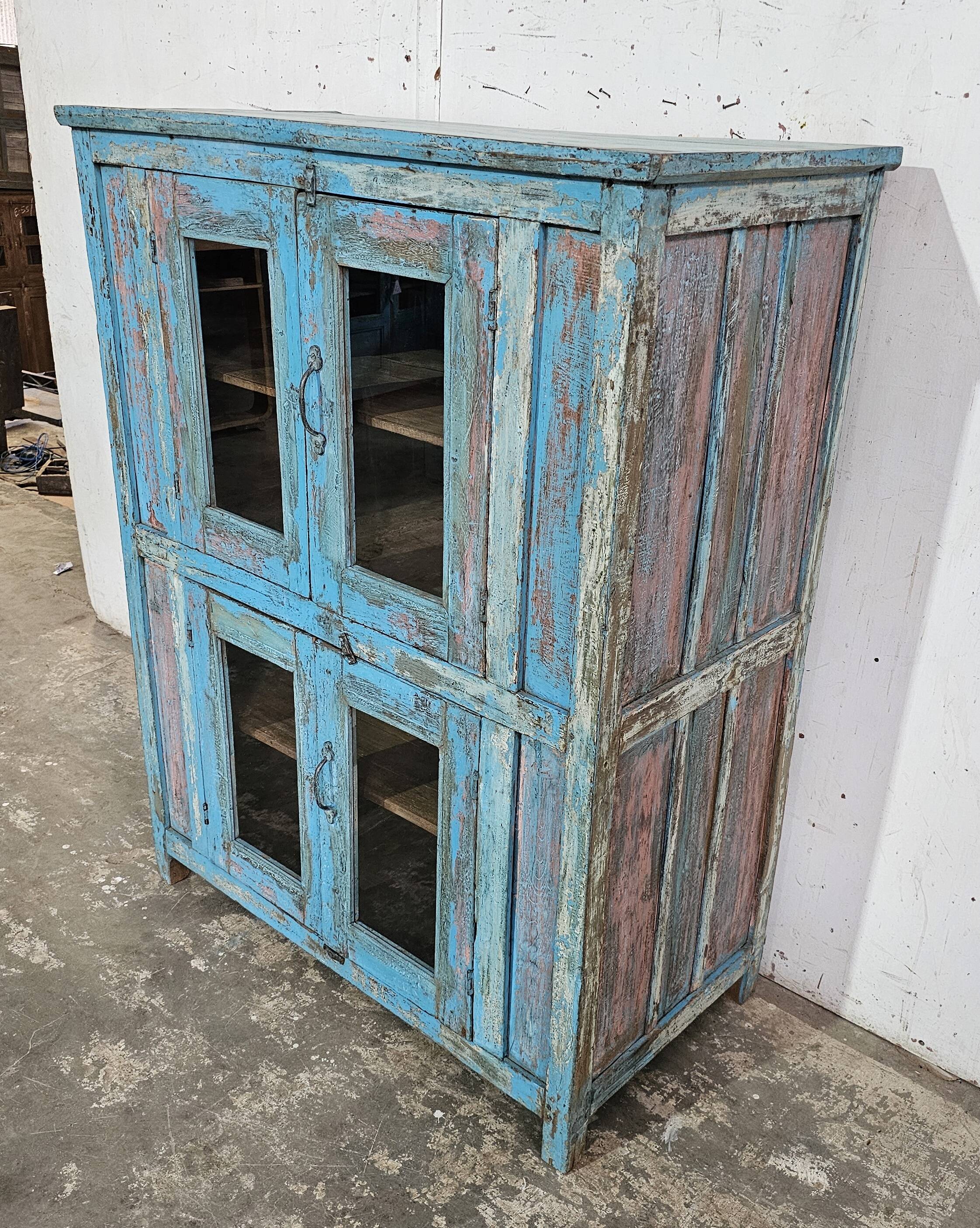 Antique teak sideboard from Burma