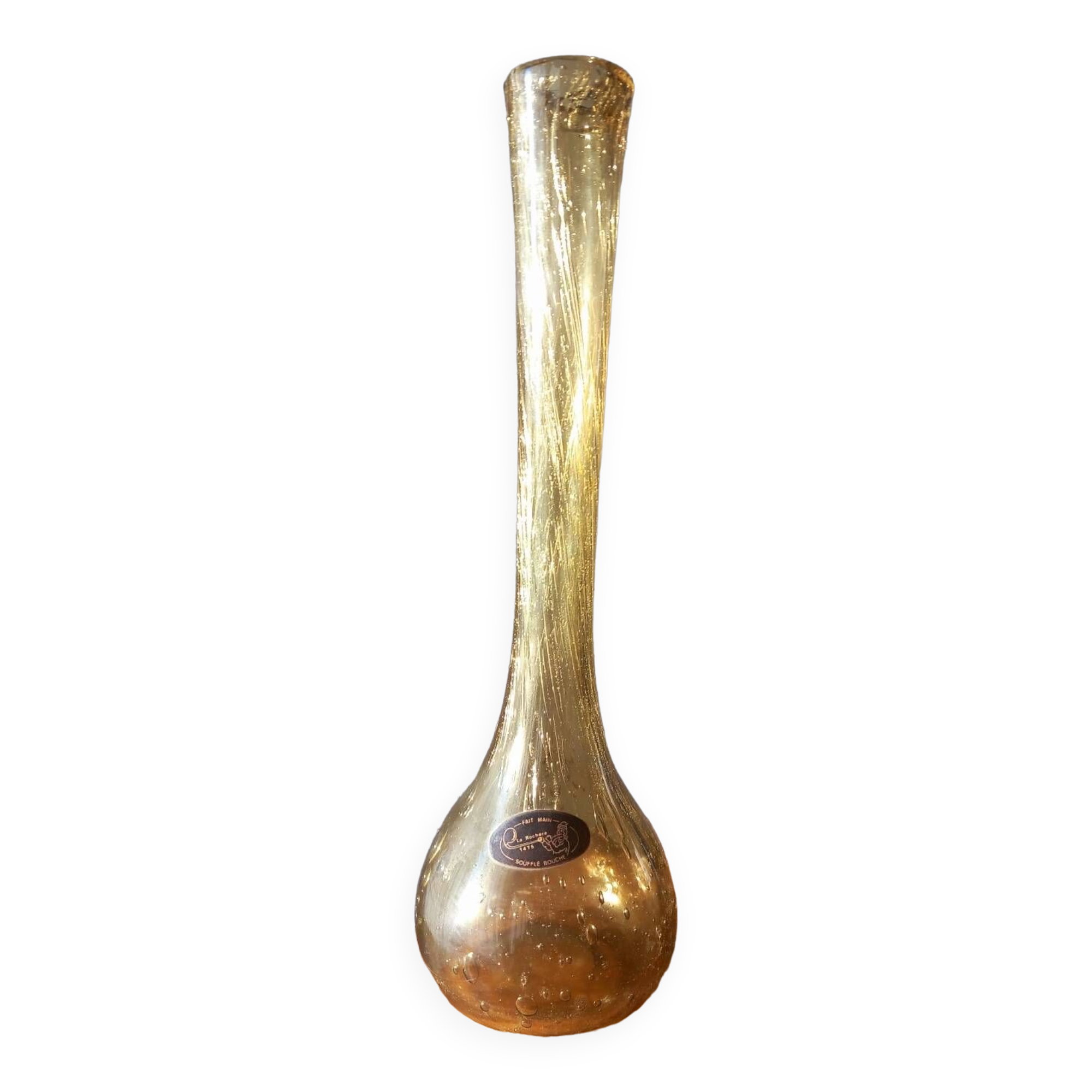 La Rochère mouth-blown vase / soliflore