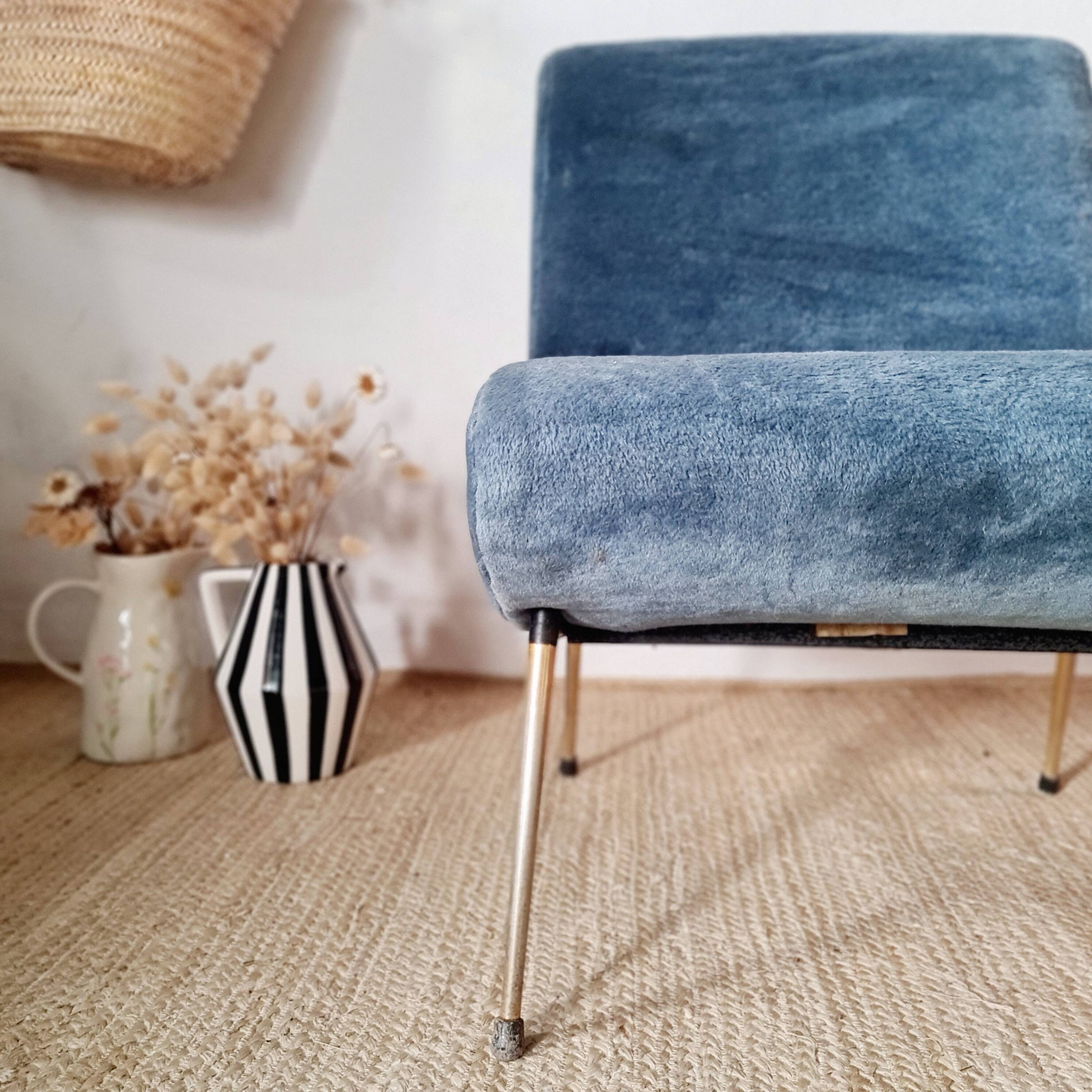 Fauteuil Kiss Pelfran bleu