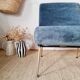 Fauteuil Kiss Pelfran bleu