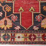 248x123cm red handmade turkish rug