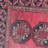 Tapis ancien afghan turkmen 120x208 cm