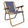 Bamboo and brass folding chairs, Italy, 1960s