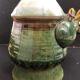 Ceramic shaped piece by Mária Sövegjártó