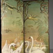 Paravent antique Art nouveau
