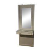 Vintage wall-mounted griffon dressing table with mirror