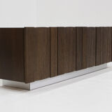 Vintage brutalist sideboard 1970s
