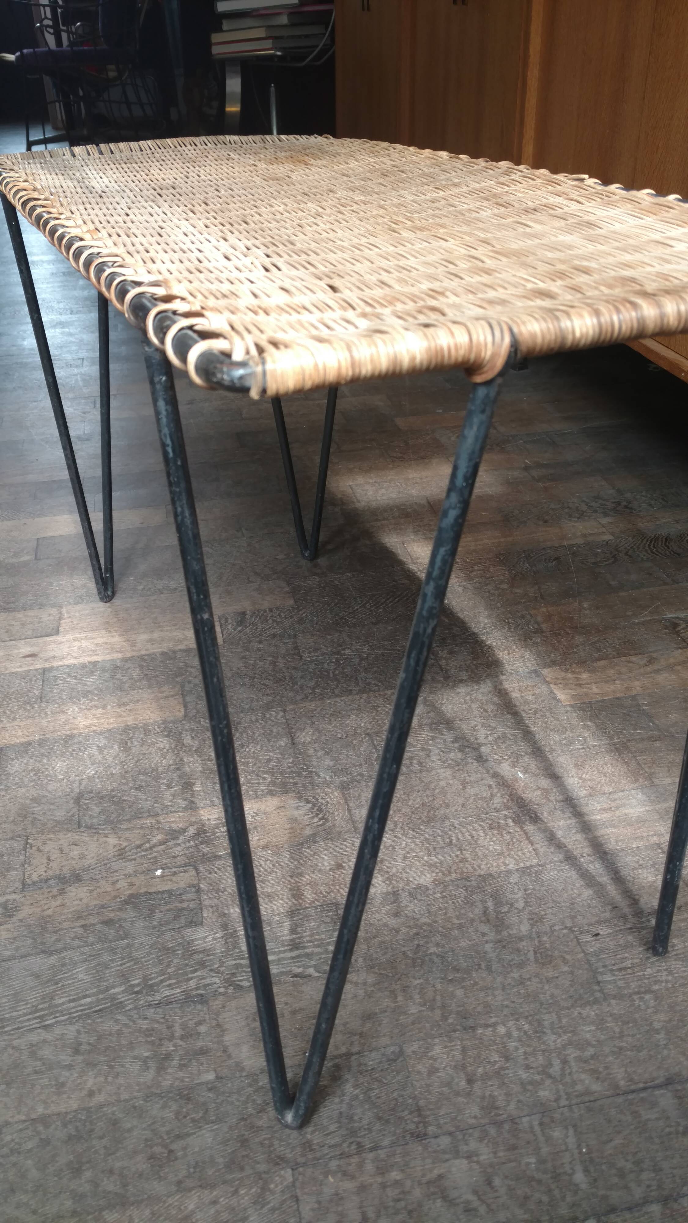 Table basse années 50
