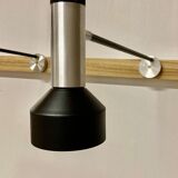 Set of 4 large wall lamps 65 cm design 1950.