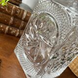 Antique cut crystal carafe