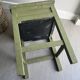 Wooden workshop stool