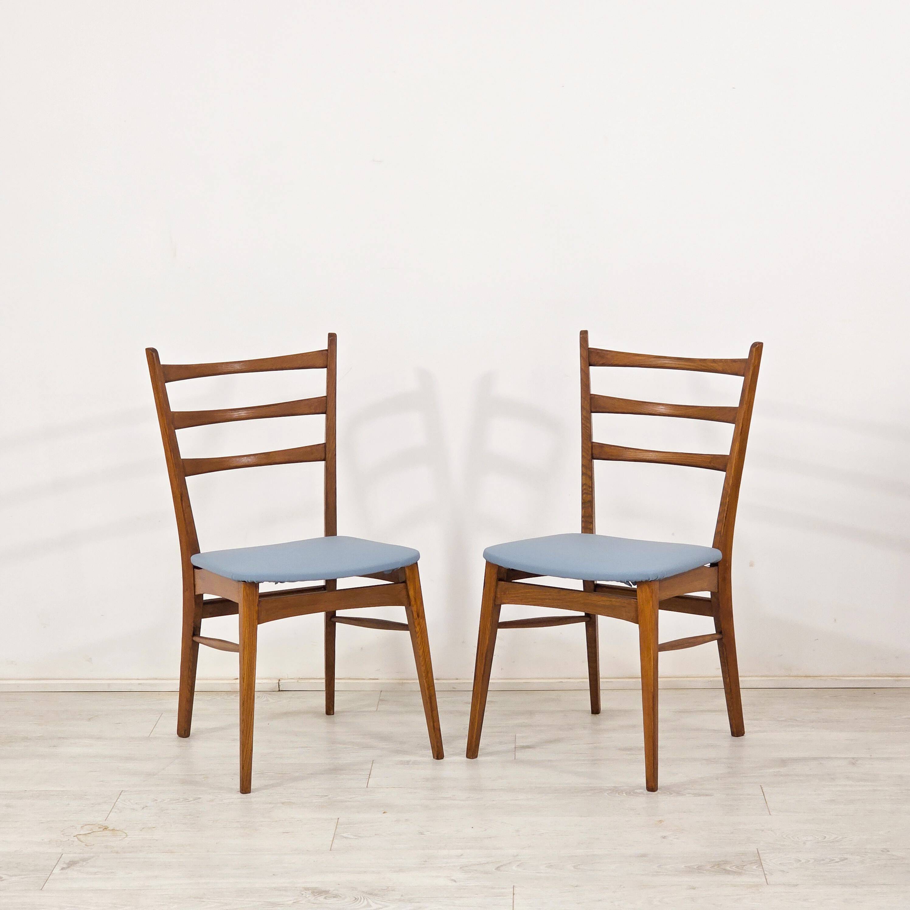 Ensemble de 4 chaises scandinaves, années 1960