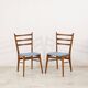 Ensemble de 4 chaises scandinaves, années 1960