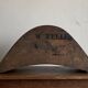Neo-classical Empire box 1860 in curved wood shape XXL