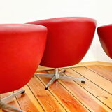 Set of swivel chairs, Czechoslovakia, 60s, Up Zavody Rousinov