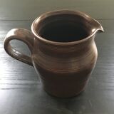 Dark brown pitcher
