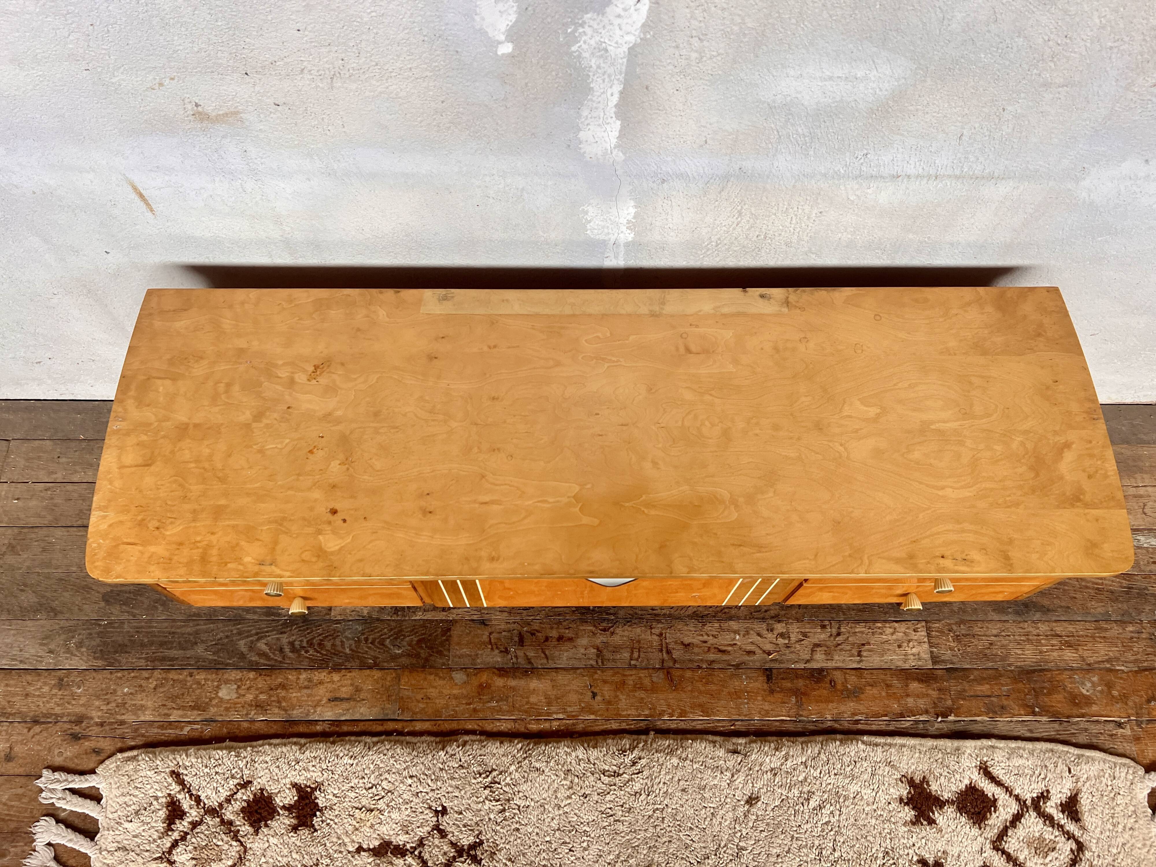 Meuble tv vintage pieds compas