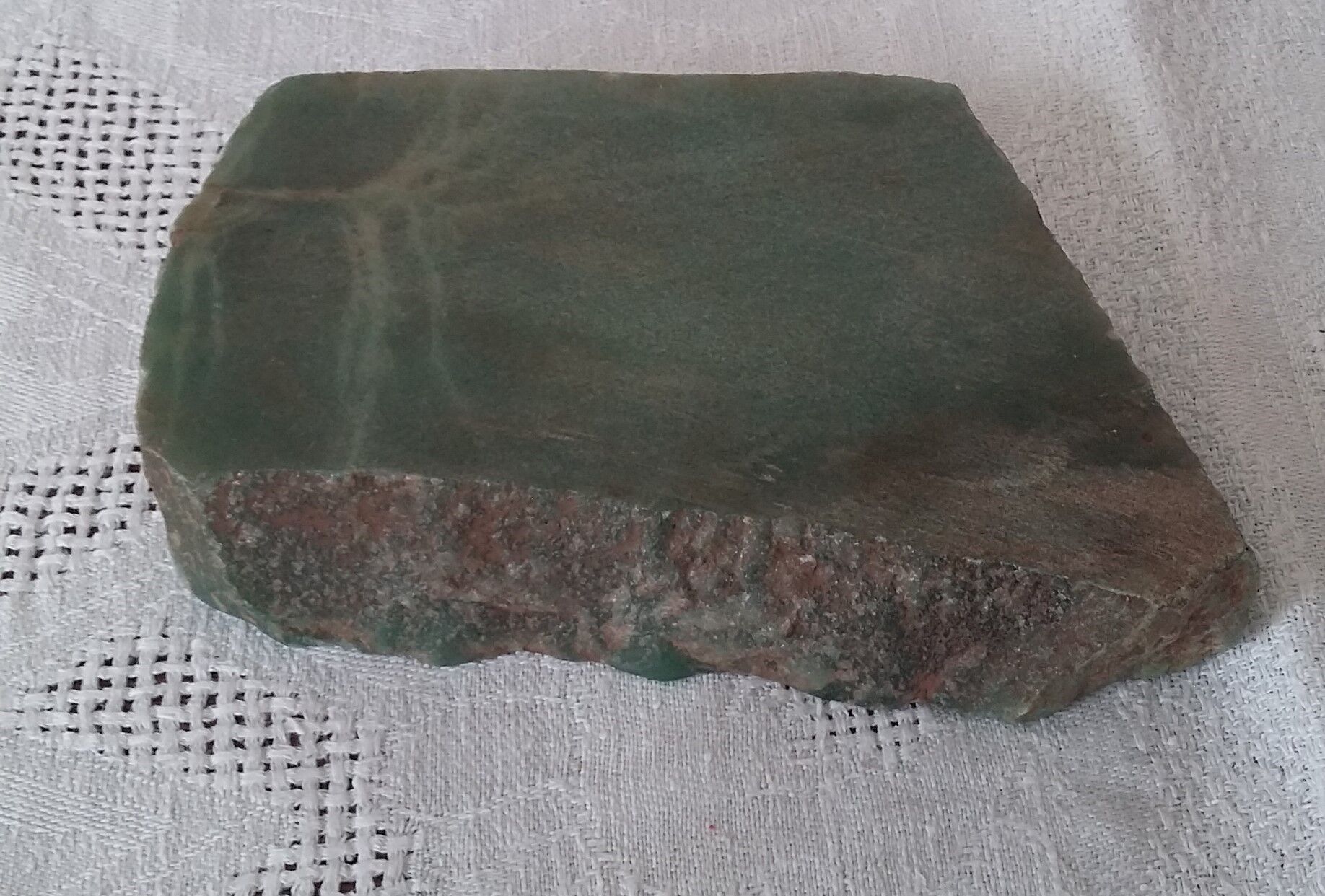 Green marble onyx ashtray