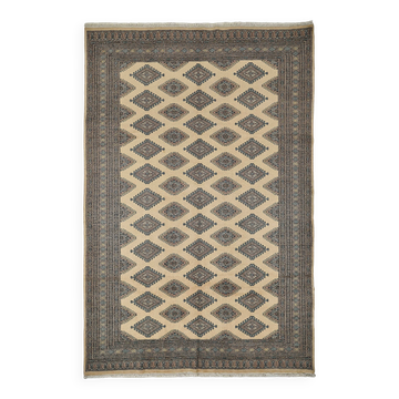 Turkish Handknotted Wool Oushak Rug 184 cm x 273 cm