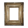 Old frame with gilded wooden box with gold leaf 27x23 foliage 19x13.8 cm SB
