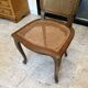 Antique caned wooden chair – Louis XV / Louis Philippe style