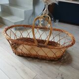 Old wicker basket