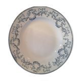 Round dish in Earthenware Sarreguemines Model Mozart