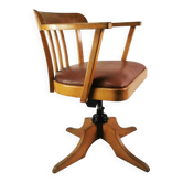 Art Deco office chair, Ehapa, Denmark, 1930s