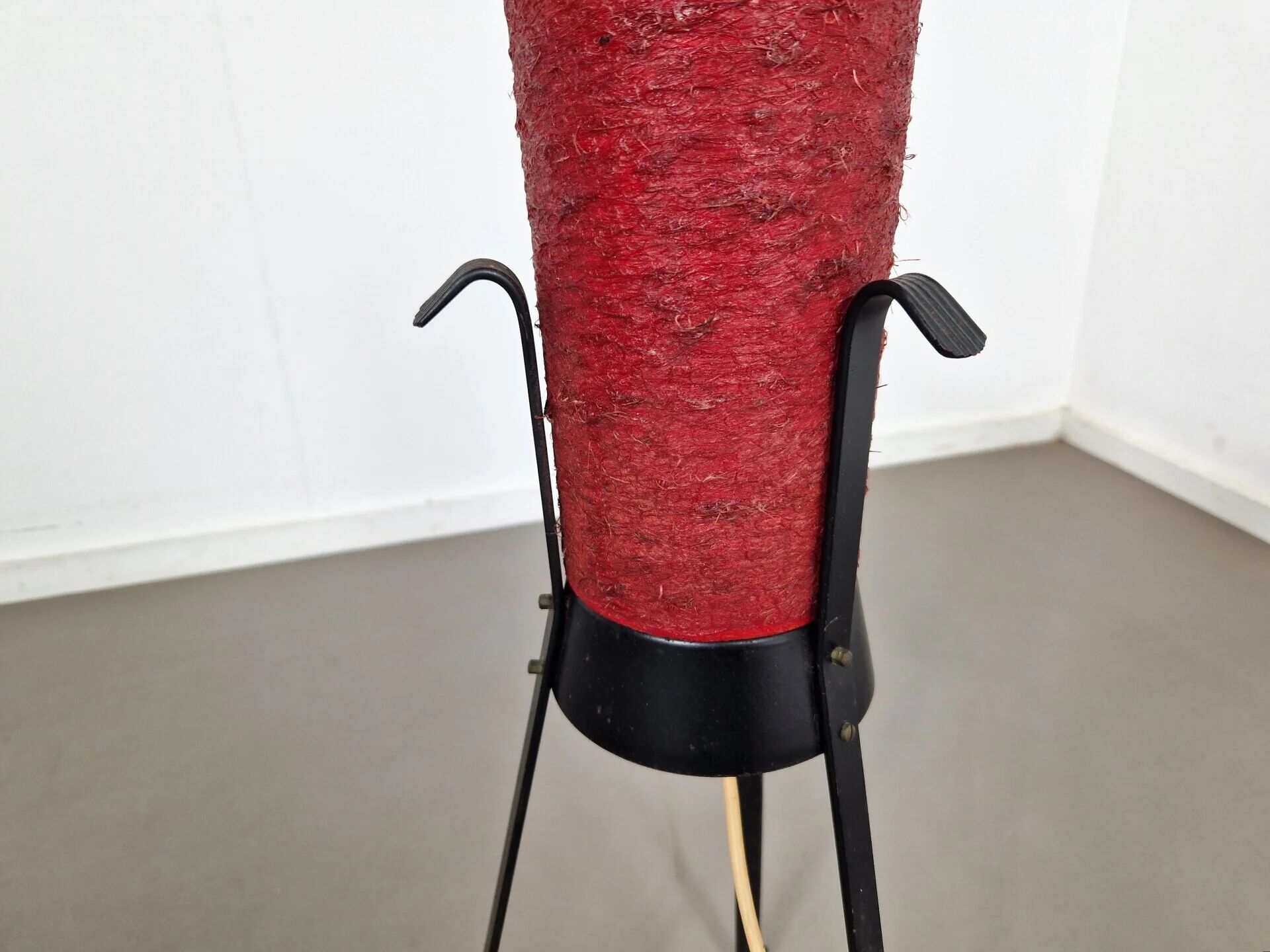 Fiberglass rocket floor lamp | Germany