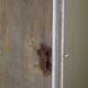 19th-century painted pine wardrobe, Italian cabinetmaker, made in Tuscany.