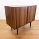 Rosewood Tambour Door Cabinet By Kai Kristiansen For Feldballes