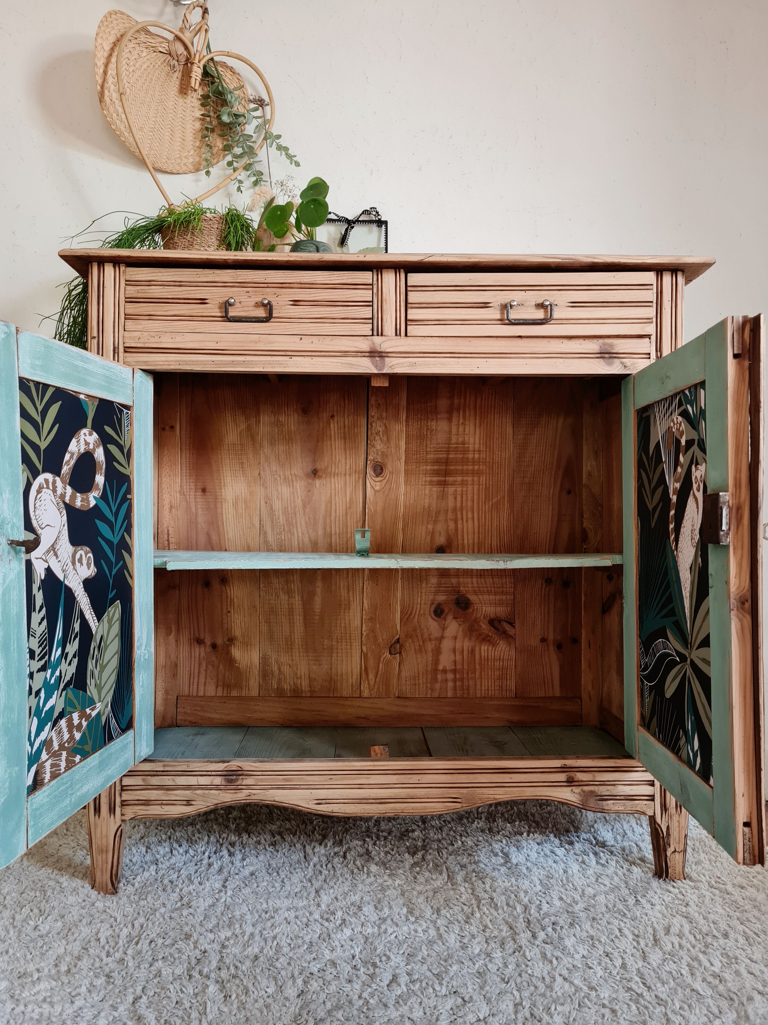 Old parisian buffet stripped and renovated