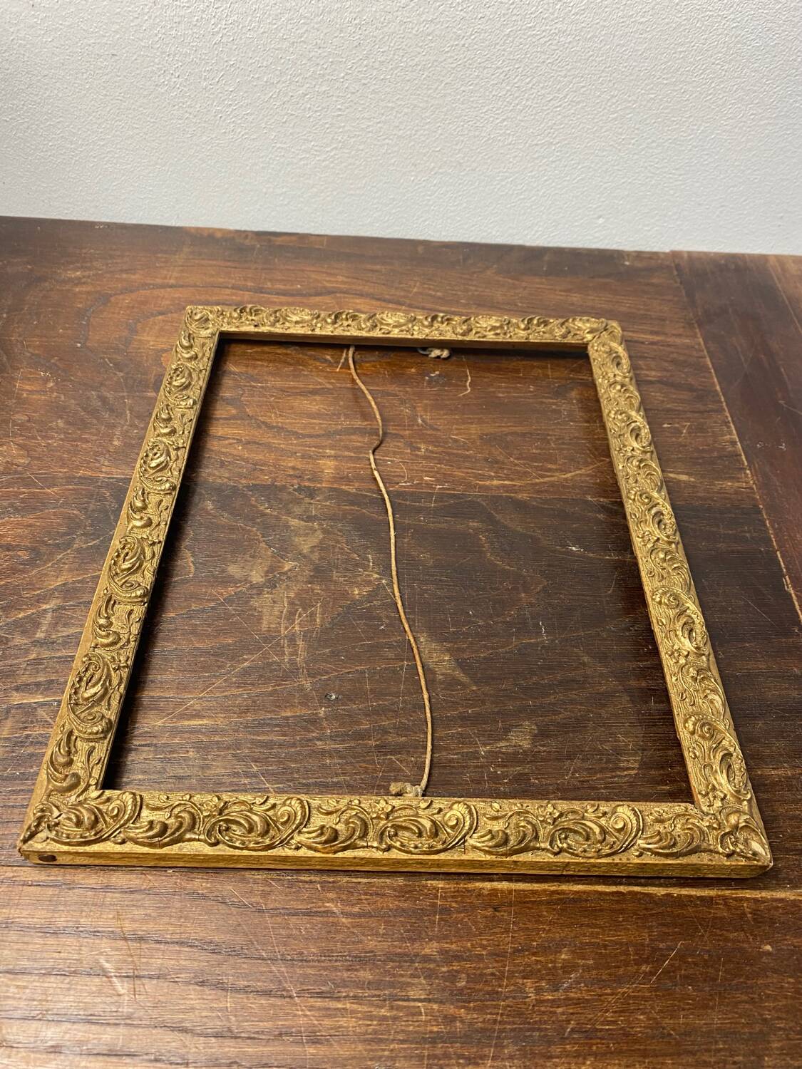 Old wooden frame