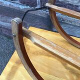 Vintage Davos wooden sledge