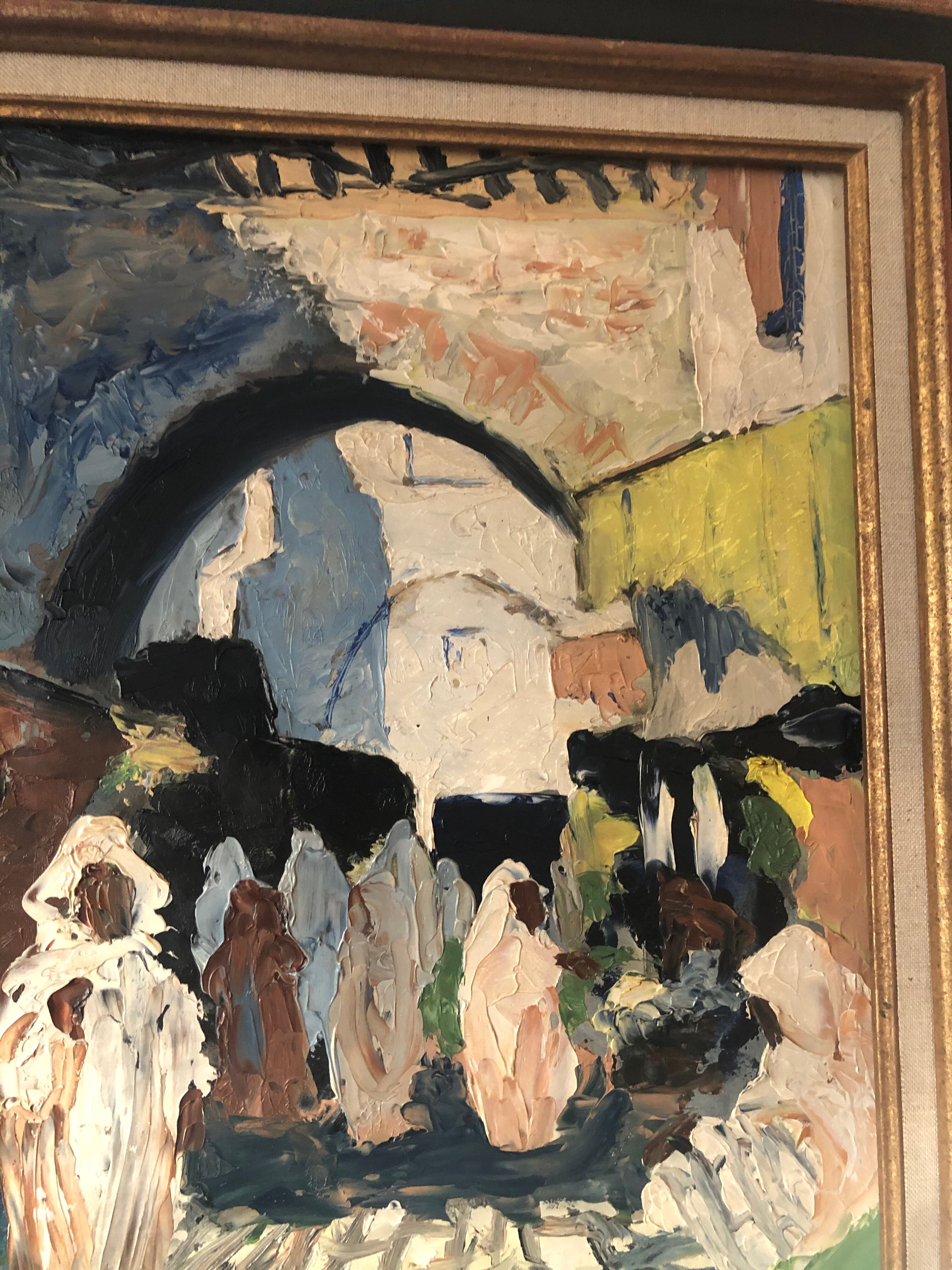 Tableau paysage marocain