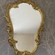 Miroir baroque rocaille en bronze doré