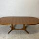 Baumann extendable oval dining table