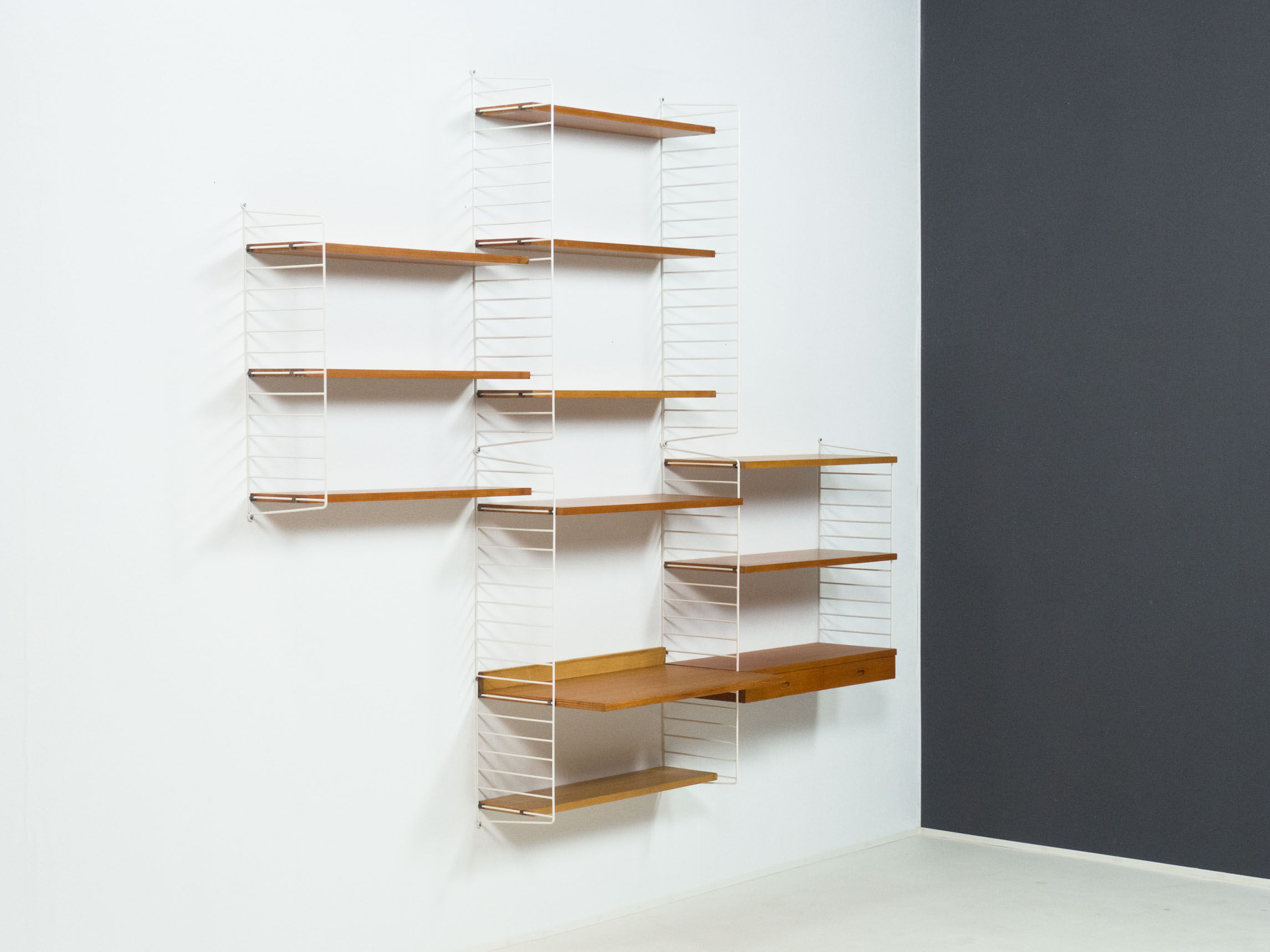 String design AB pine wall unit by Kajsa & Nisse Strinning