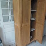 Vintage Parisian wardrobe has been completely sanded and waxed.