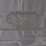 Forged iron bed
