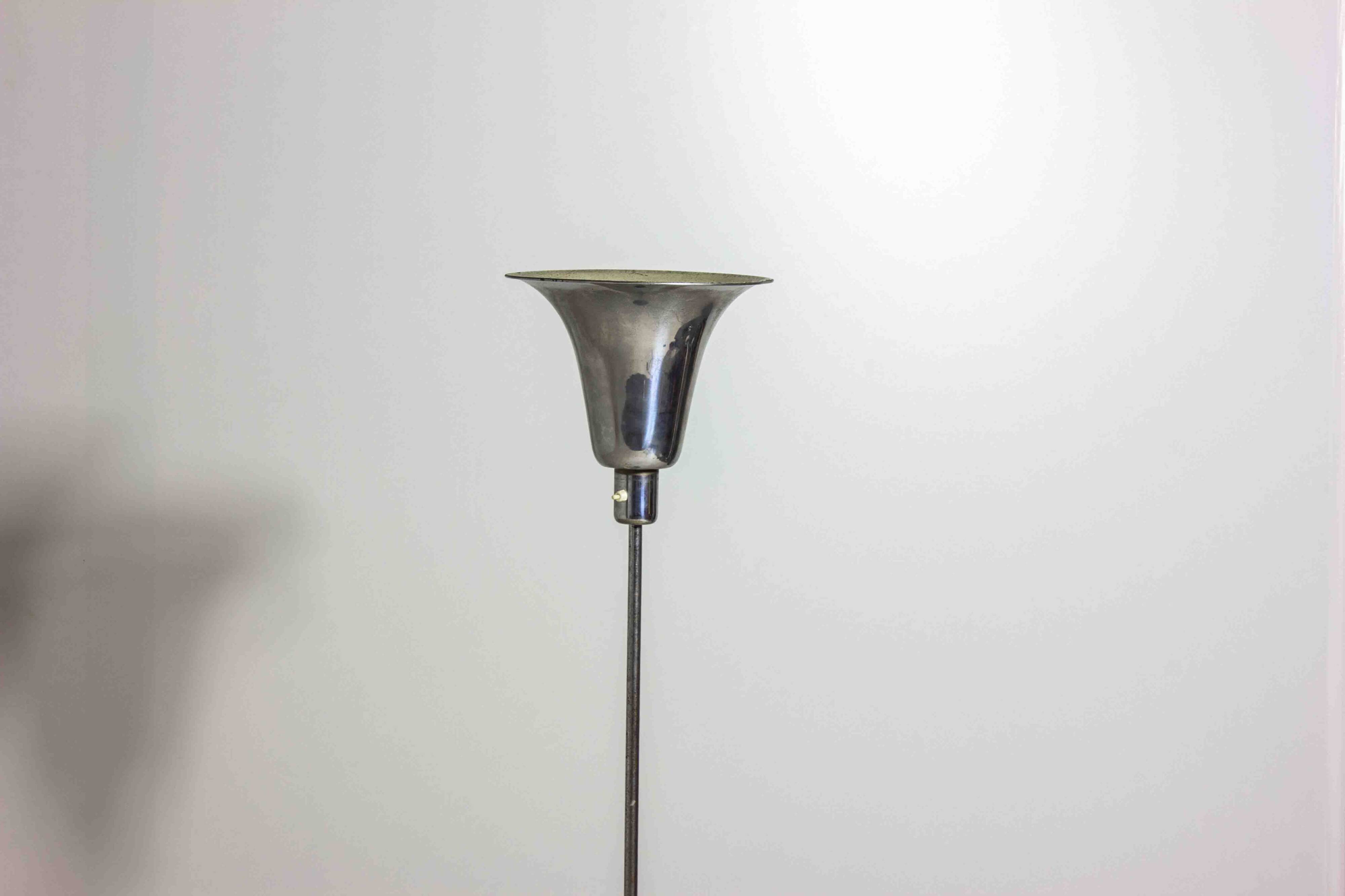 Louis Poulsen “Bridgelampe” in chrome, Denmark 1950s