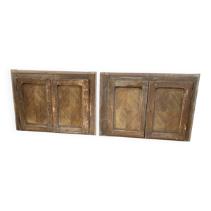 Duo de placard sapin