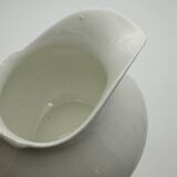 Creamer, vintage white porcelain milk jug
