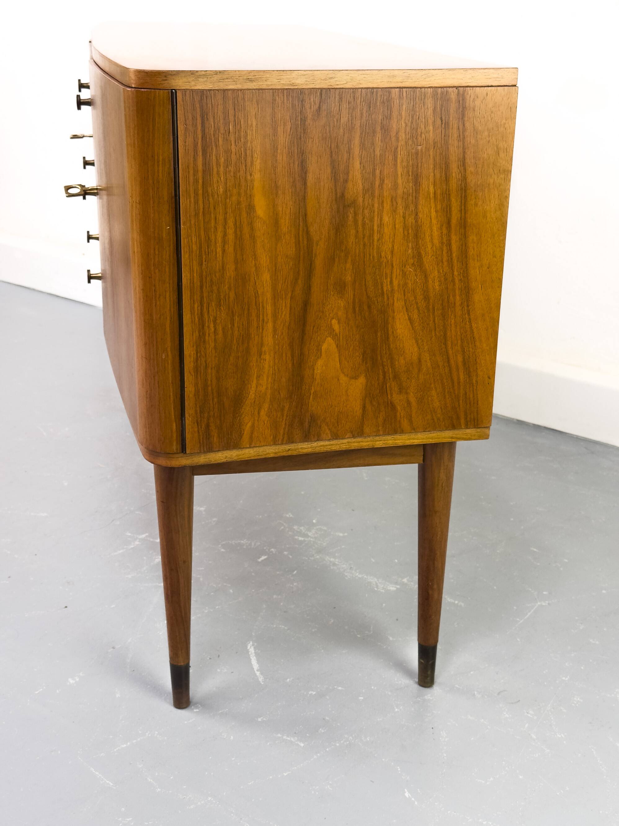 Mid-Century Sideboard in Walnut, 1950s