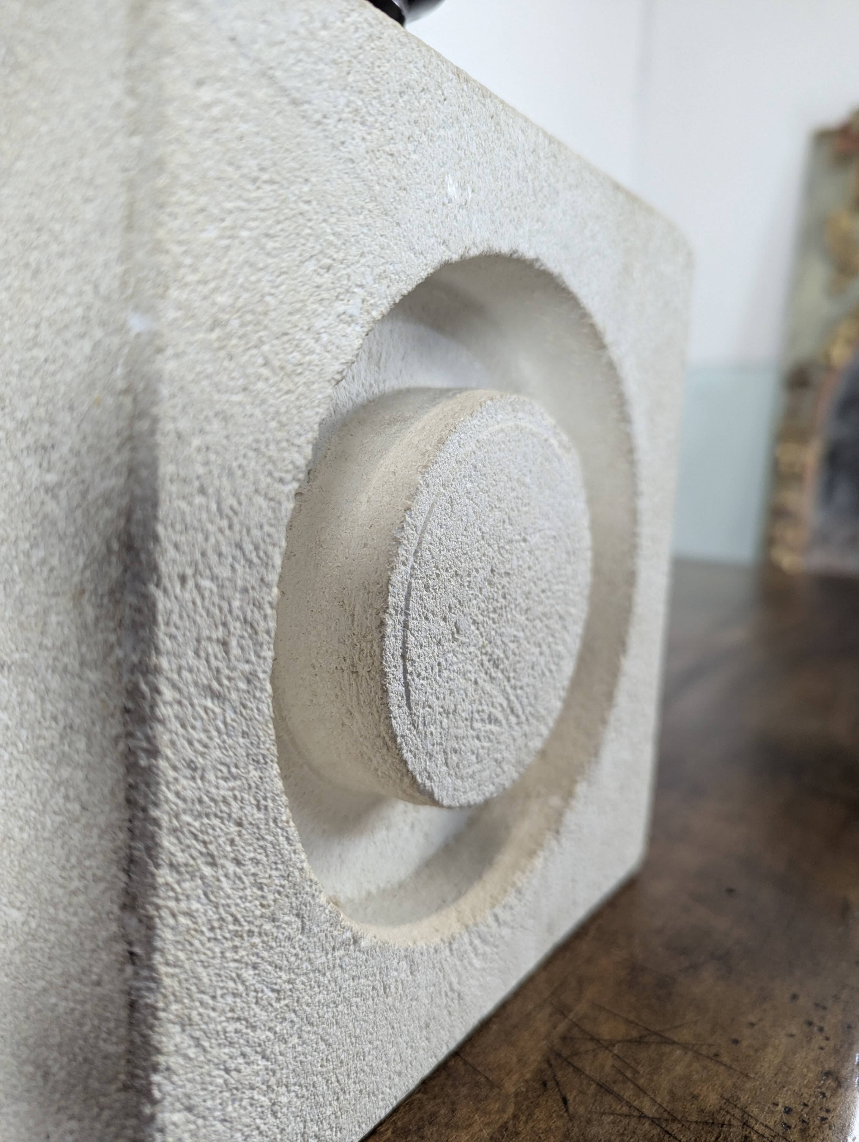 Stone lamp from Gards by Albert Tormos
