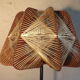 Floor lamp vintage Scandinavian wire Lampshade